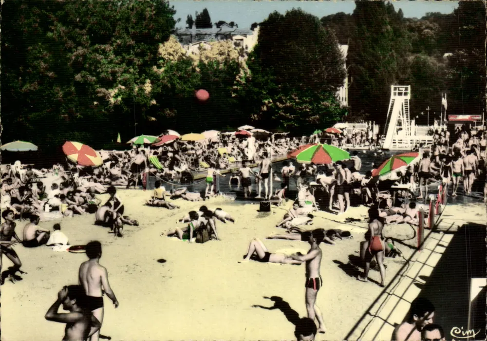La Varenne (Seine) — Der Strand — Combière Imp. (S.-et-L.) 'CIN' - Vorderseite