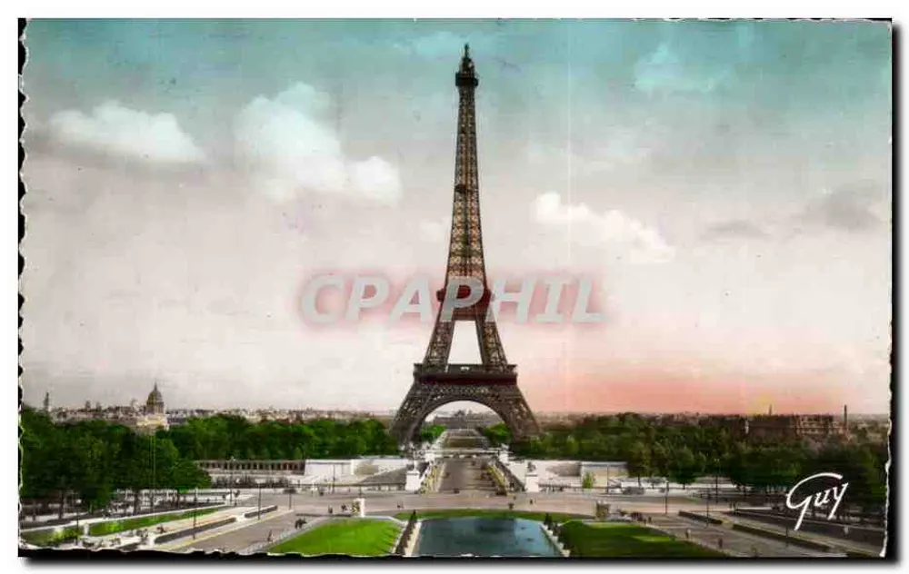 Paris e suas maravilhas — A Torre Eiffel (1887-1889) — André Leconte, Paris - Frente