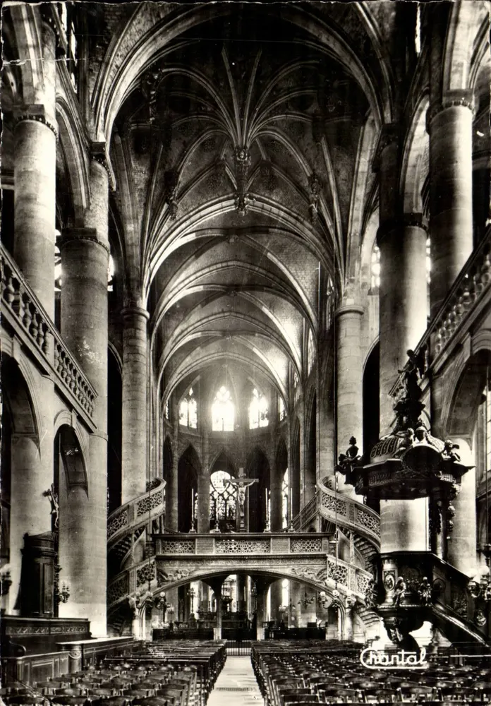 Kirche Saint-Étienne du Mont — Allgemeiner Blick auf die Kirche und den Chor — Éditions Chantal - Vorderseite