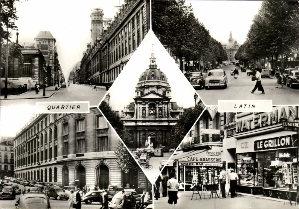 Latin Quarter — Paris (V) — Ausgabe LE GRILLON - Vorderseite