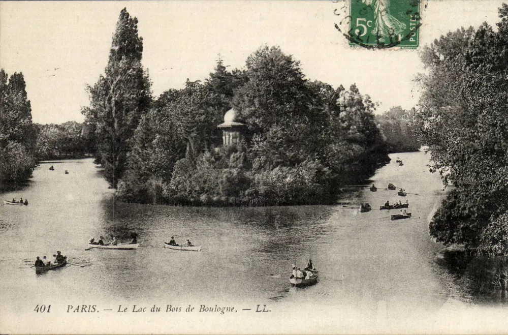 PARIS — See des Bois de Boulogne — LL. — n° 401 - Vorderseite