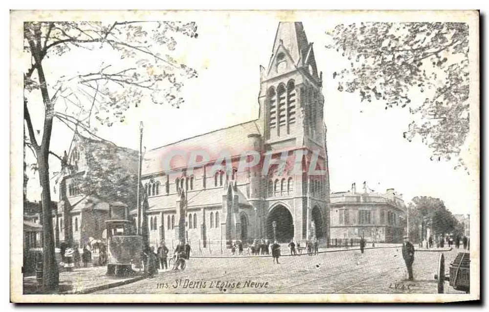Saint-Denis-l'Église Neuve — Igreja — editor L. V. & C. (n° 115) - Frente