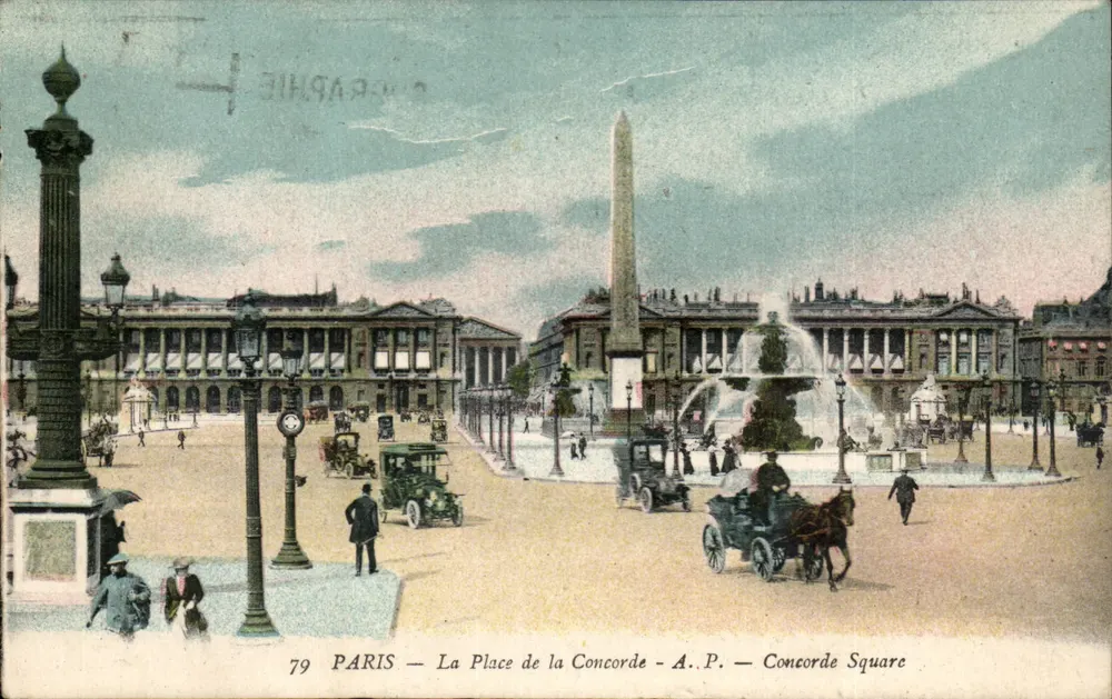Paris - Place de la Concorde — A.P. — Concorde Square — n°79 - Vorderseite
