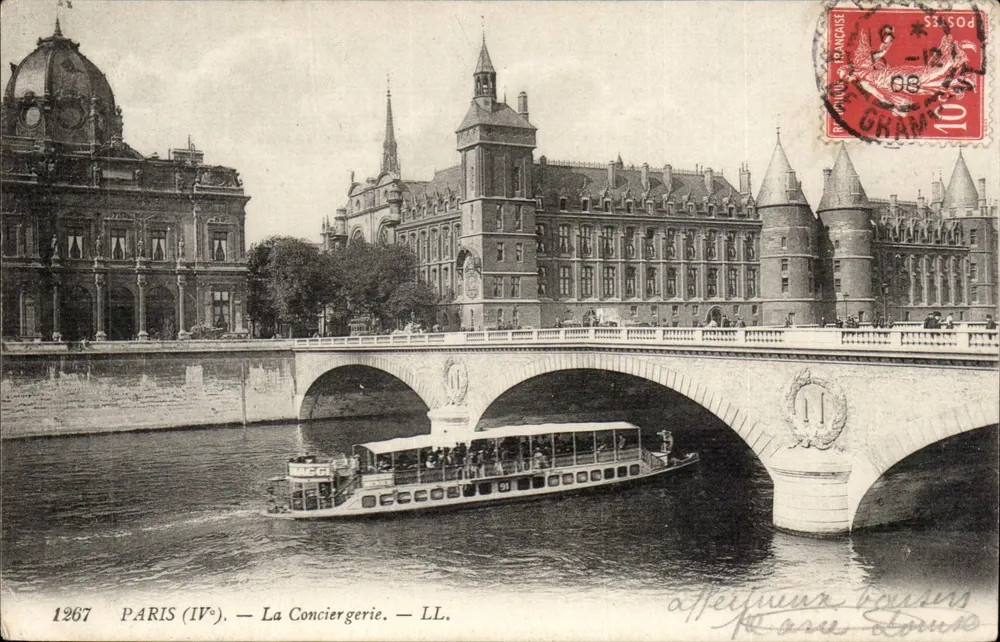 Paris (IVe) — A Conciergerie — LL. — N° 1267 - Frente