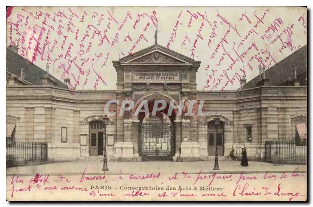 Paris - Conservatorium der Künste & Handwerks — unbekannter Verleger, Seriennummer nicht sichtbar - Vorderseite