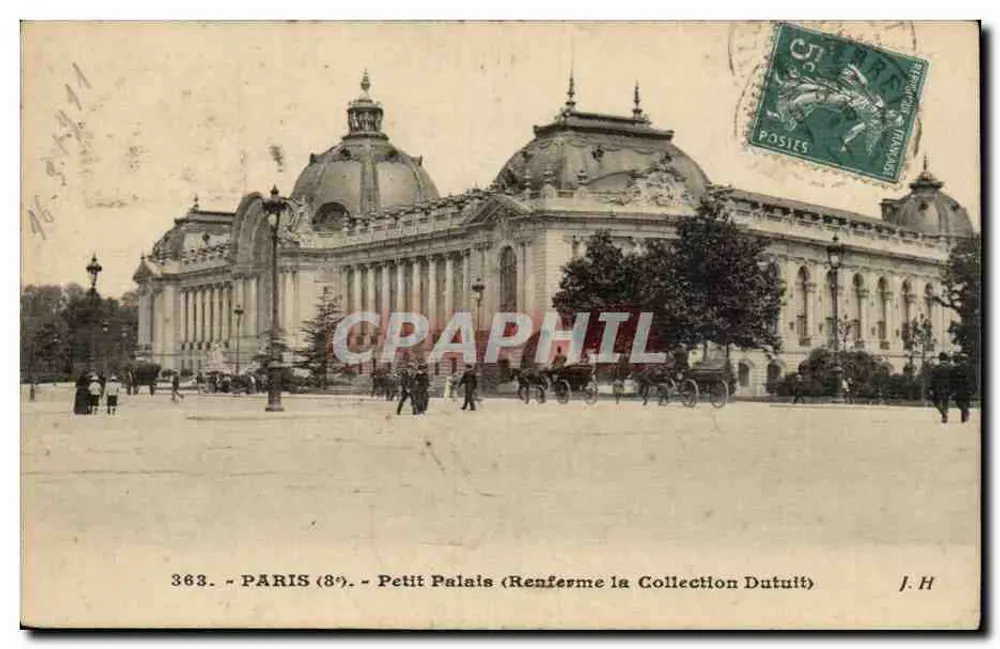 PARIS (8e) - Petit Palais (Renferme la Collection Dutult) - J.H. - Frente