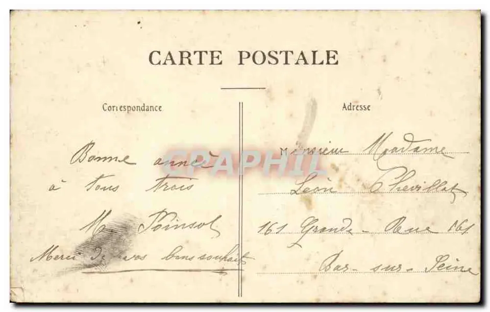 PARIS — O Grand Palais — P. Marminée, Poitiers - Verso