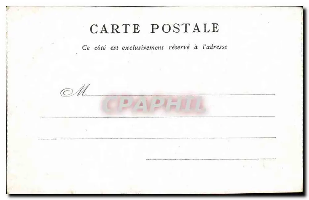 Ponte do Instituto — vista de Paris — editada pelo Bon Marché - Verso