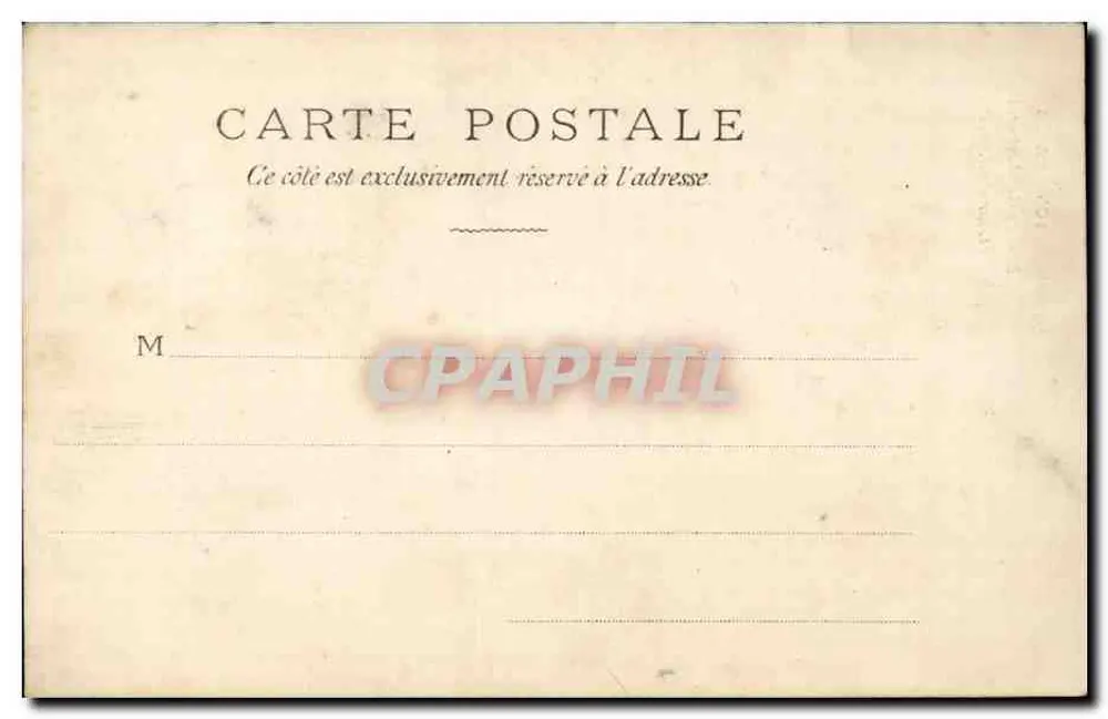 Estatua de Lafayette — Cour do Louvre — Paris — n°105 - Verso