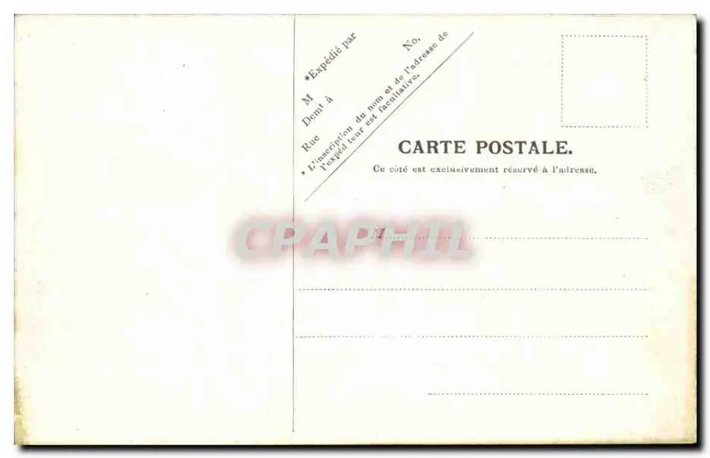 पेरिस — ऑपेरा के एवीन्यू — जे. एच. 61 - पीछे