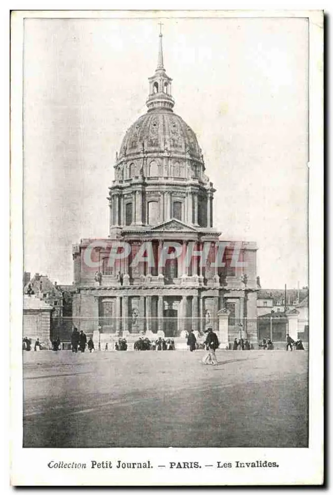 Les Invalides — Paris — Coleção Petit Journal - Frente