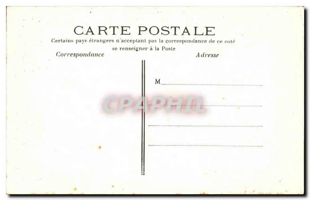 Paris — Coluna Vendôme — J.H. n°16 - Verso