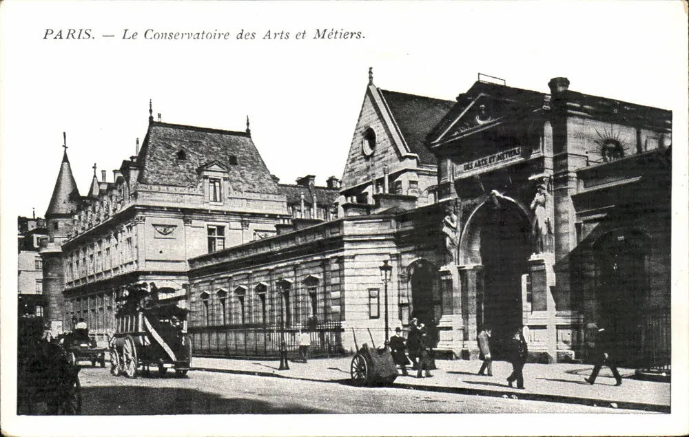 PARIS — Das Conservatorium der Künste und Handwerkskunst — Verleger nicht sichtbar - Vorderseite
