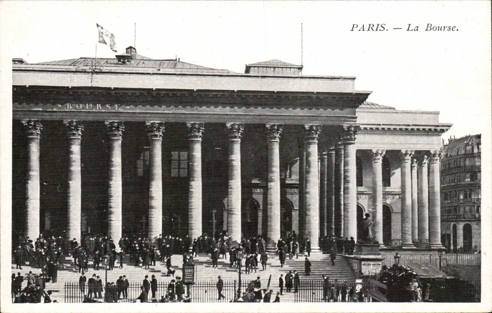 PARIS — A Bolsa — Editor não identificado, número de série não visível - Frente