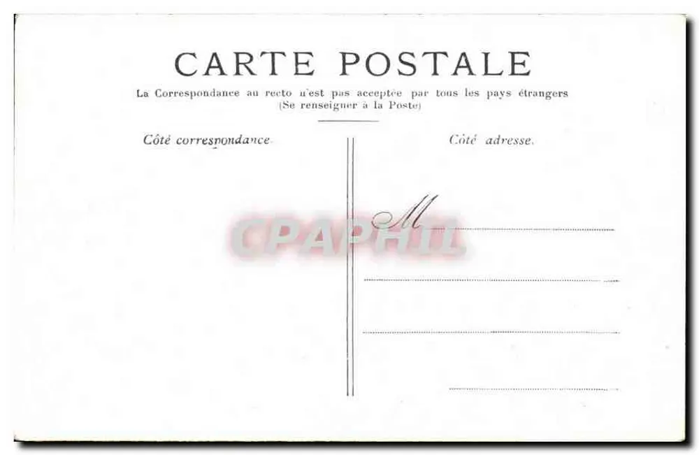 Paris — O ponte da Concorde — editor não visível - Verso
