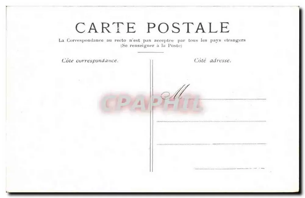 Paris — Igreja de Saint-Eustache — Carte postale - Verso