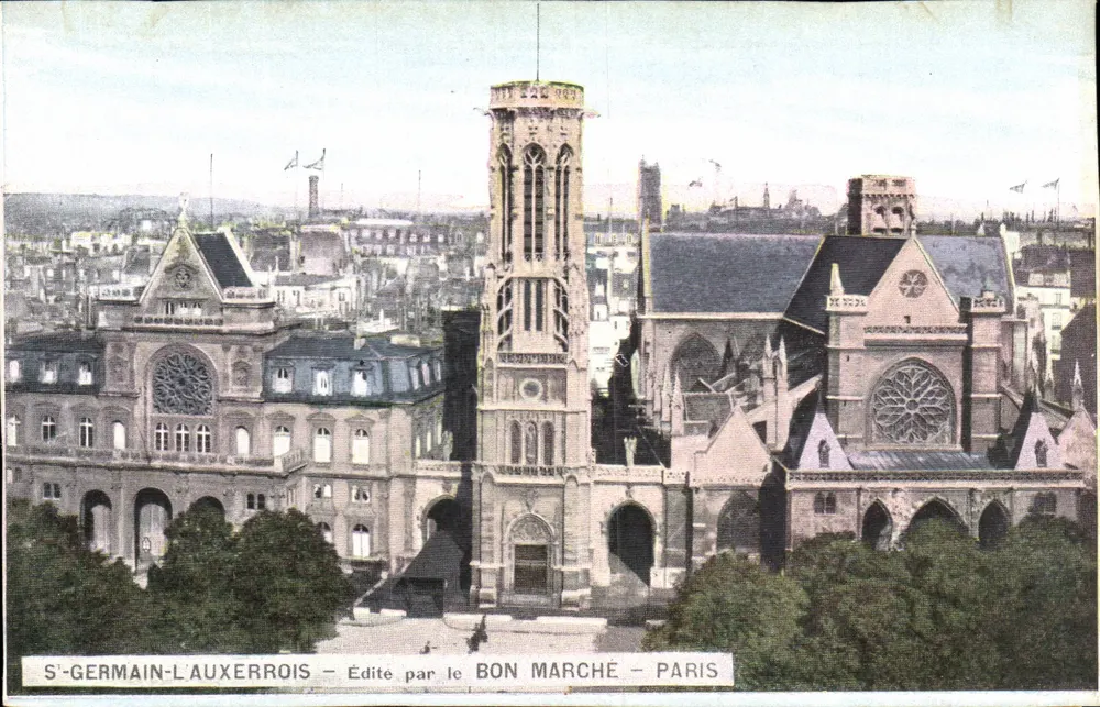 S'-GERMAIN-L'AUXERROIS — Herausgegeben von LE BON MARCHÉ — PARIS - Vorderseite
