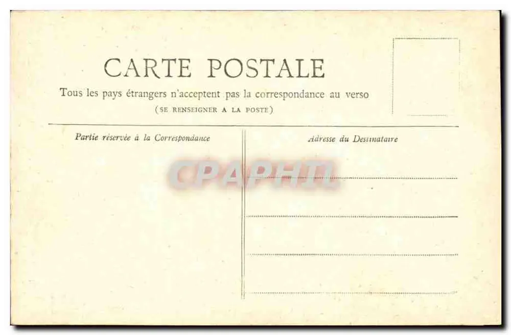 Paris — O Panteão — Coleção Petit Journal - Verso