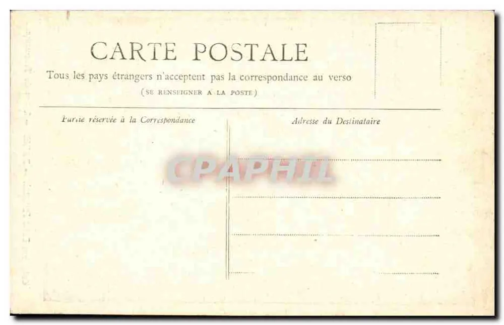 Paris — Arco do Triunfo — Coleção Petit Journal - Verso