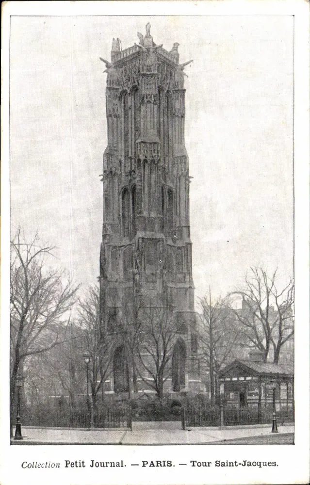 Paris — Torre Saint-Jacques — Coleção Petit Journal - Frente