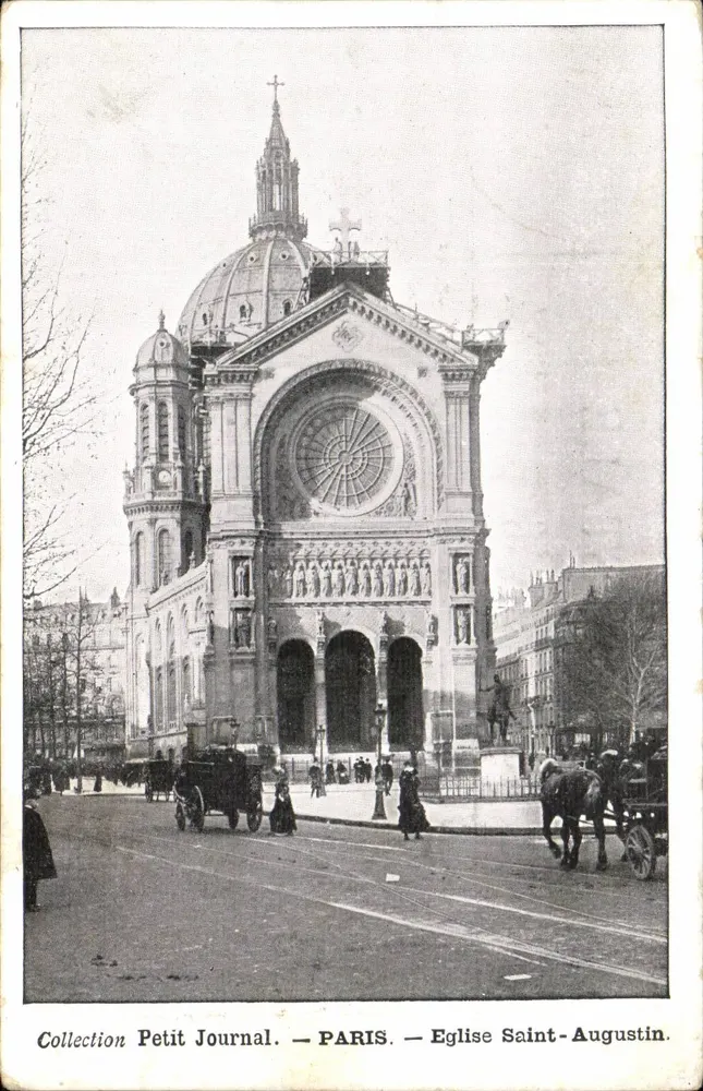 Paris — Kirche Saint-Augustin — Sammlung Petit Journal - Vorderseite
