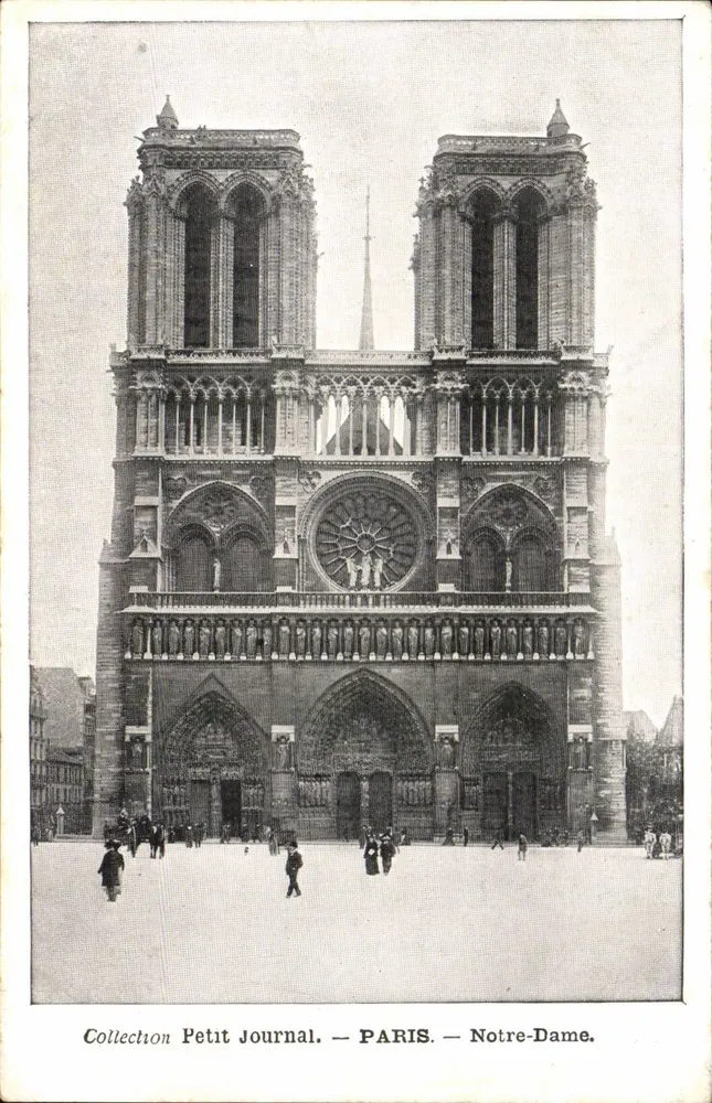 Parijs — Notre-Dame — Collectie Petit Journal - Voorkant