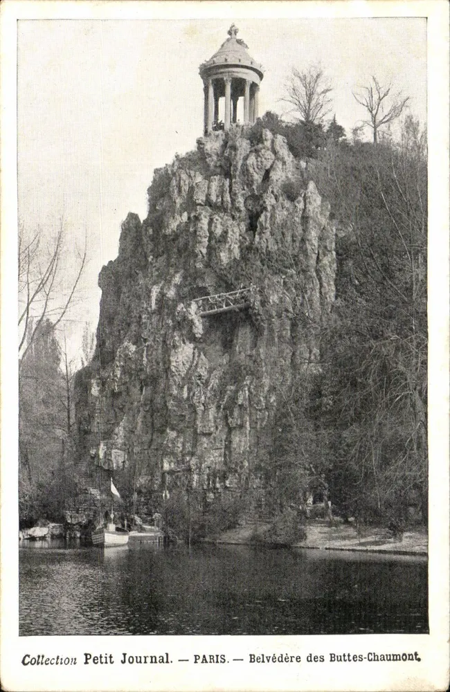 Belvédère der Buttes-Chaumont — Paris — Collection Petit Journal - Vorderseite