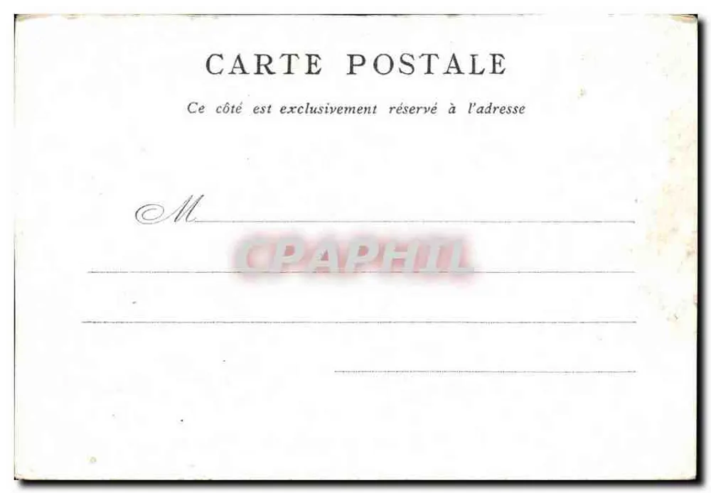 Palast der Gerechtigkeit — Paris — Herausgegeben von Le Bon Marché - Rückseite