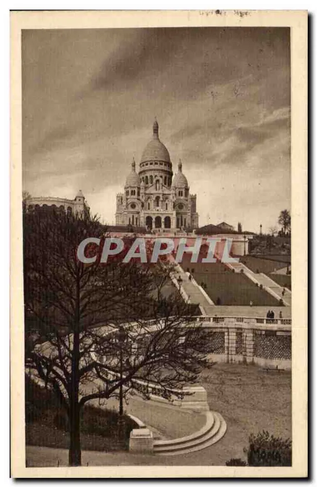 Basílica do Sagrado Coração — Montmartre — Impressions-Éditions d'art Mona, n° 183 - Frente