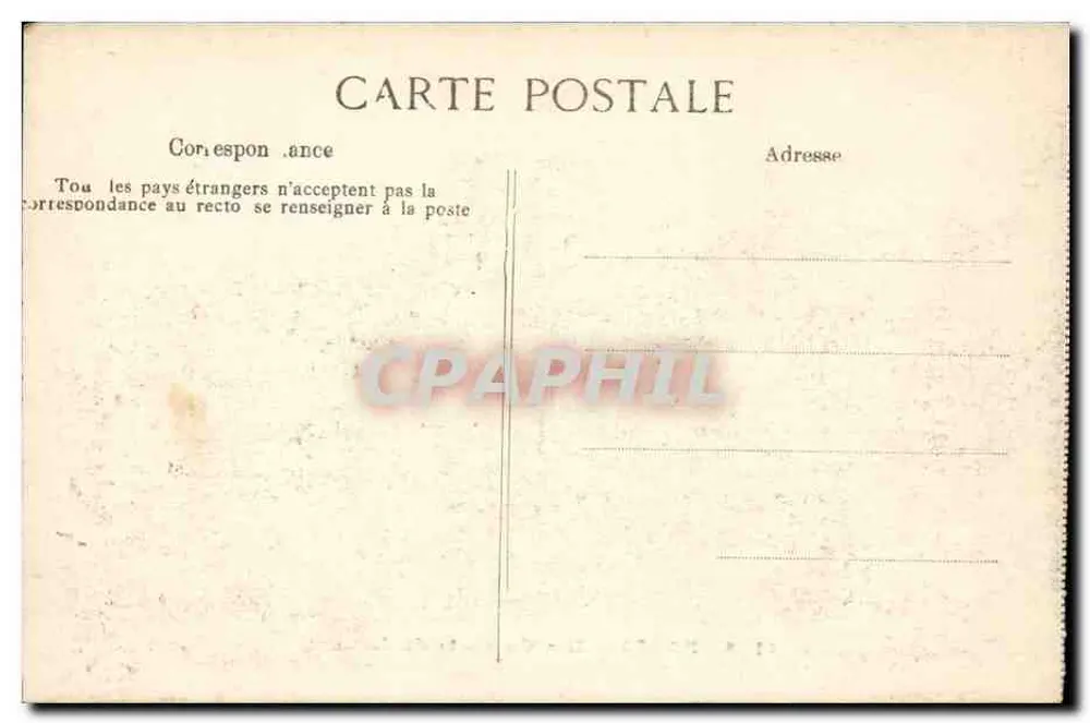 Paris — Os Guichets do Louvre — Editor E.P.D. n° 4126 - Verso