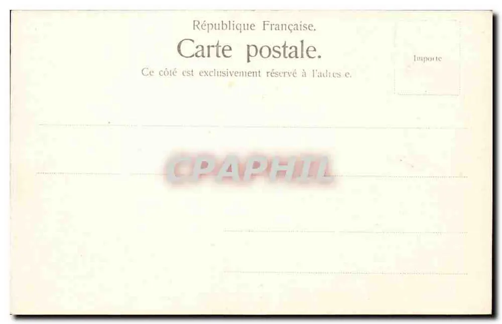 Die Seine und das Rathaus — Paris — Léon J. Durieu, Verleger, Paris, Nr. 103 - Rückseite