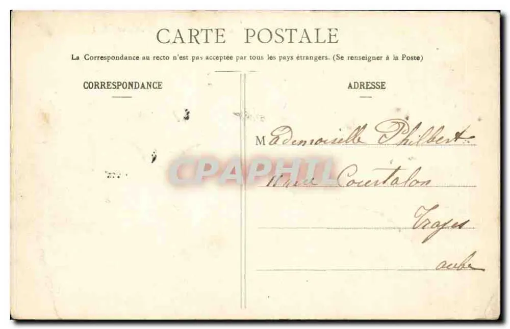 Paris - La Rue Lafayette und die Place Cadet - G. I. - n° 573 - Rückseite