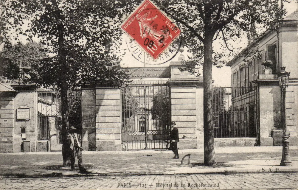 Hospital de La Rochefoucauld — Paris — S.A.P. n°125 - Frente