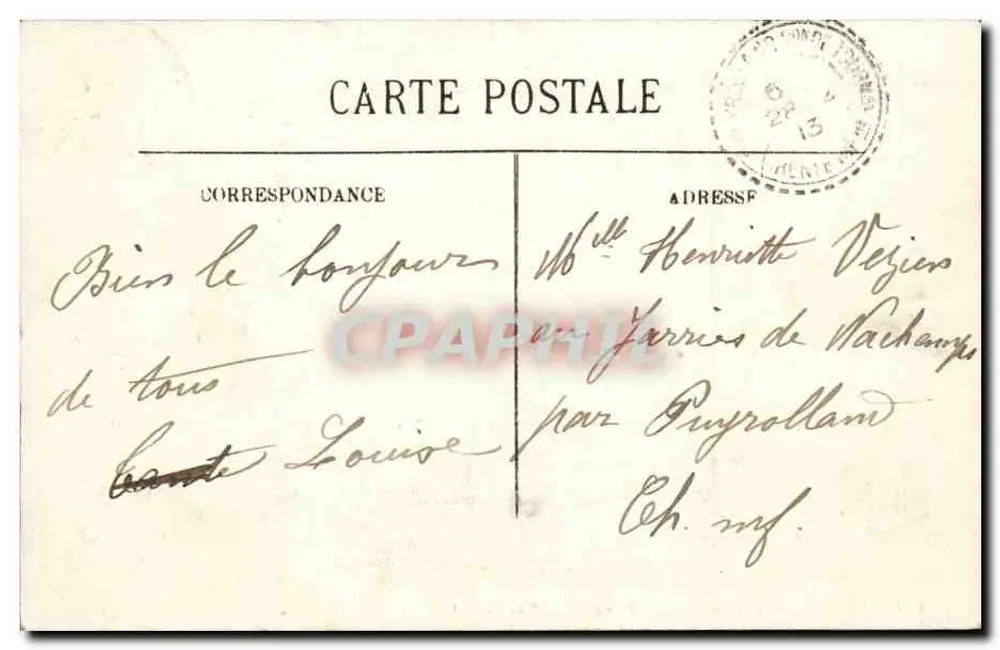 Paris — Die Große Rutsche, Avenue de Suffren — LL. — n°849 - Rückseite
