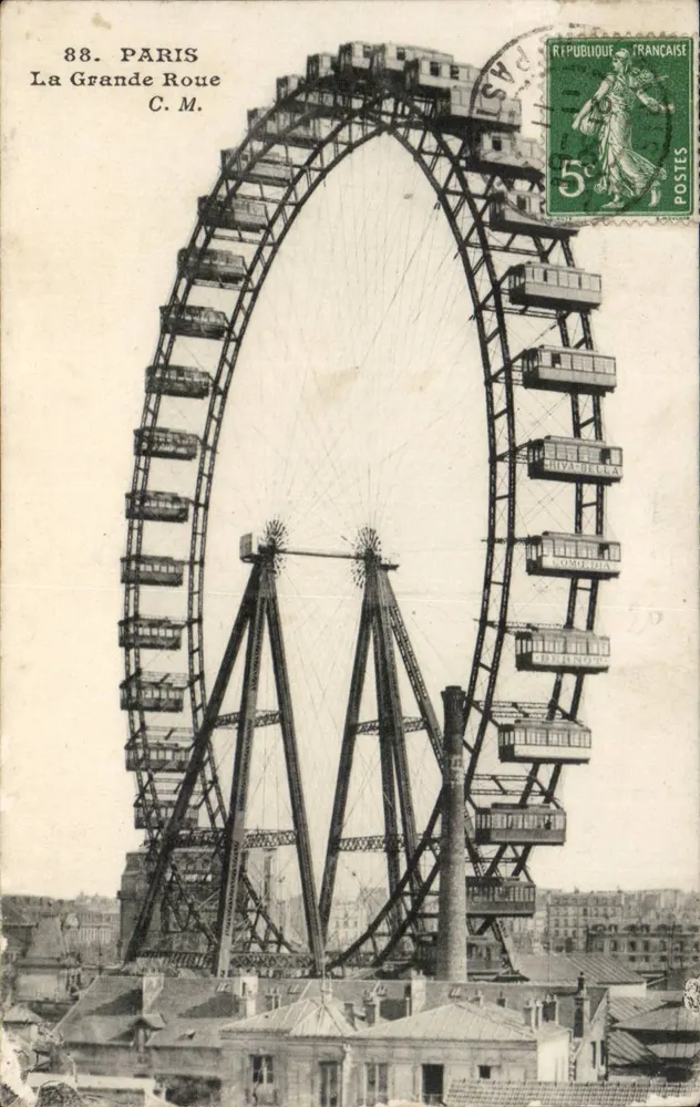 Paris — Die große Rutsche — C.M. n°88 - Vorderseite