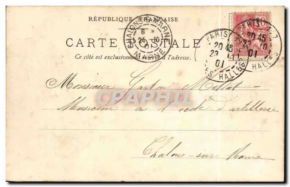 PARIS — Das Grand Palais und der Pont Alexandre — J.L. Edit, Paris, Nr. 131 - Rückseite