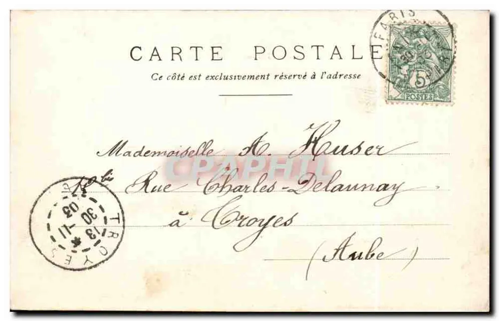 Parigi — Tribunale del Commercio e la Conciergerie — editore da determinare, n. 276 - Verso