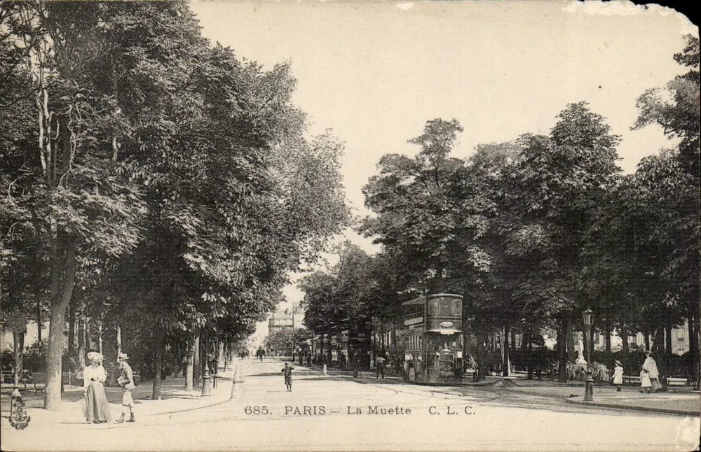 PARIS — La Muette — C. L. C. — n° 685 - Frente