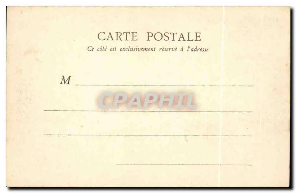 Paris — Estação do Norte — Terminus em 1899 — Muito conhecida dos viajantes no Déroul - Verso