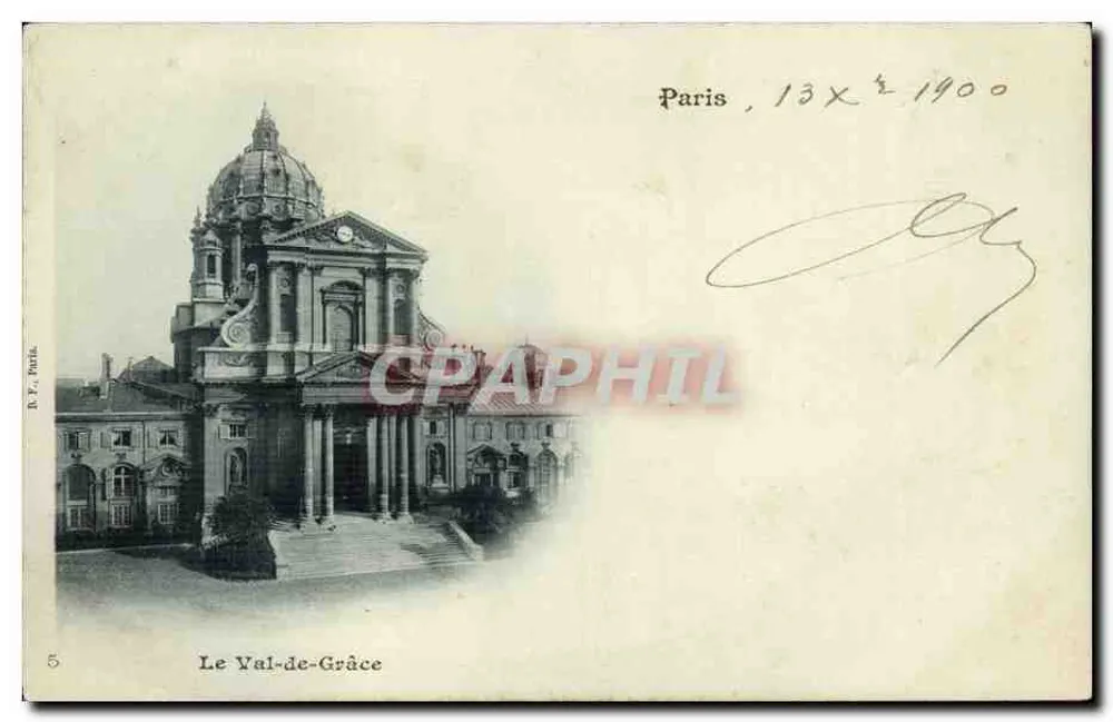 O Val-de-Grâce — Paris — R. V. Paris, n°5 - Frente