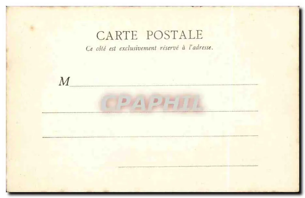 Paris — Place du Carrousel und Palais du Louvre — B.F., Paris, n° 133 - Rückseite