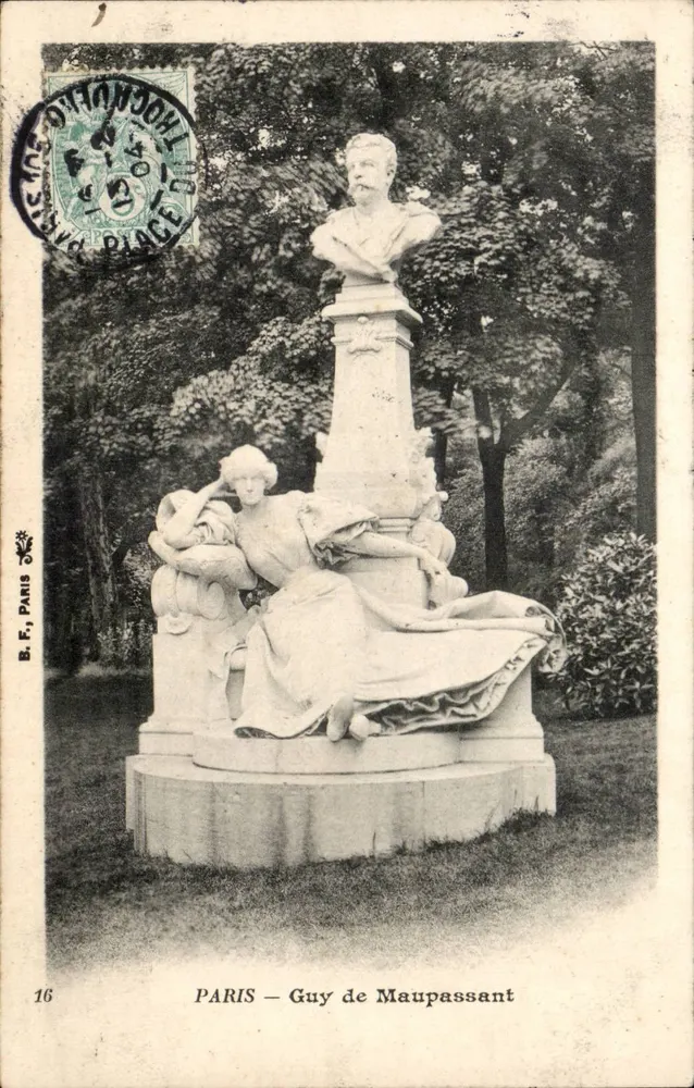 Paris — Guy de Maupassant — B.F. Paris, n°16 - Frente