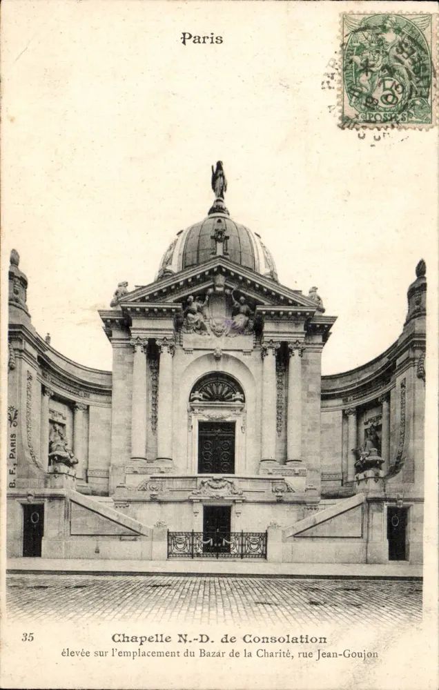Capela N.-D. de Consolação — editor B.F. Paris, n°35 - Frente