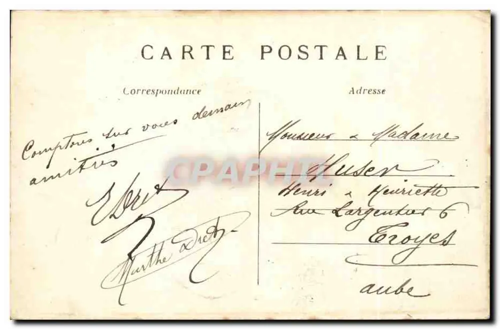 Paris — Der Königliche Brücke — Das Louvre und die Seine — C.M. n°163 - Rückseite