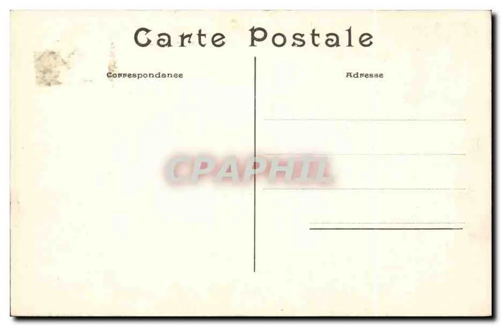 Paris — Allgemeiner Blick auf die Place de l'Étoile — C.M. n°8 - Rückseite