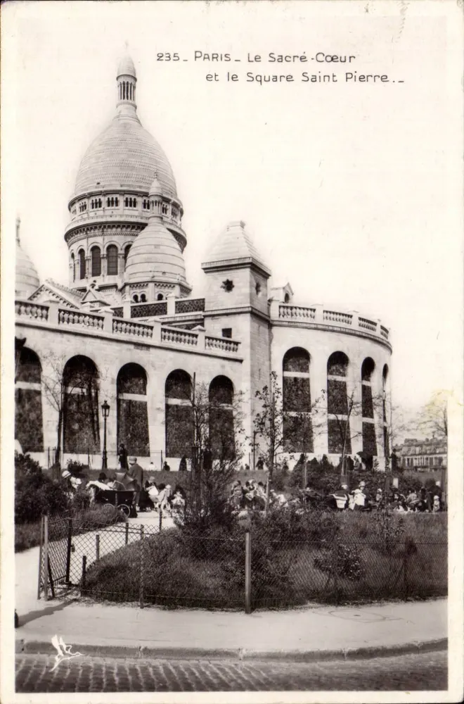 Paris - Der Sacré-Cœur und der Square Saint-Pierre — 235 - Vorderseite