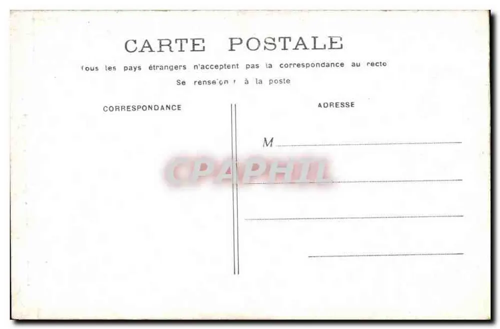 Paris — Estátua da República - Verso