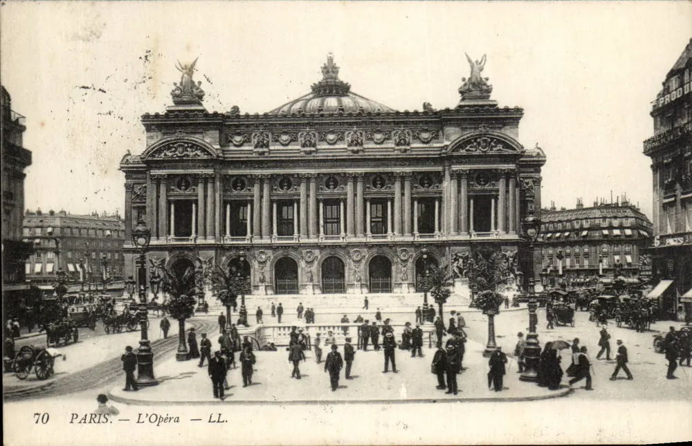 Paris — O Ópera — LL. n°70 - Frente
