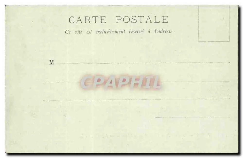 Paris — Der Pont de la Concorde und das Chamber of Deputies — LL. - Rückseite