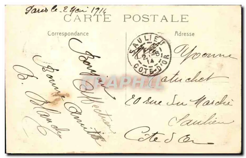 Paris — Place de la Bastille — editor desconhecido - Verso